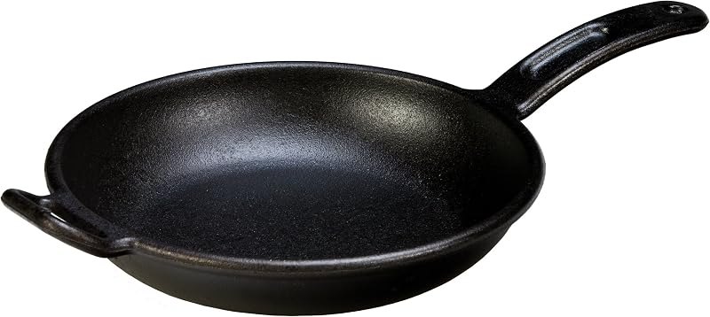 Packable cast iron skillets for hotels, RVs, and carry-on kits