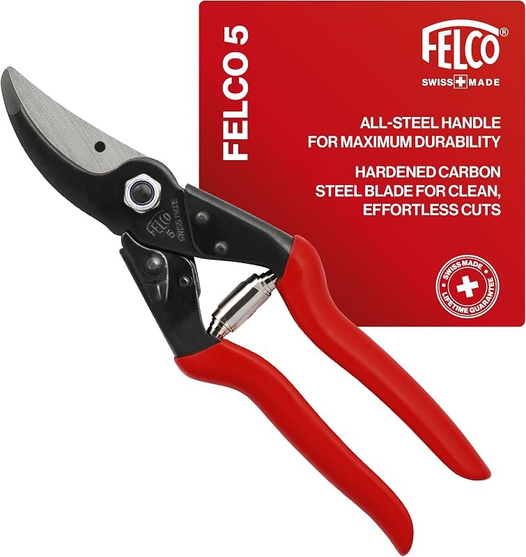 Felco F5 Pruning Shears — bypass pruners no leak for bypass pruners durable heavy duty