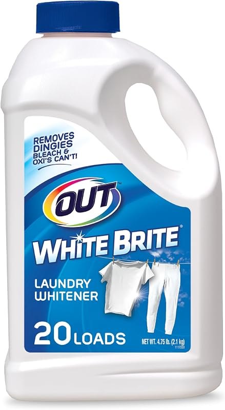OUT White Brite Laundry Whitener, White Clothes Stain Remover, 4 lb 12 oz — laundry stripping soak heavy duty for