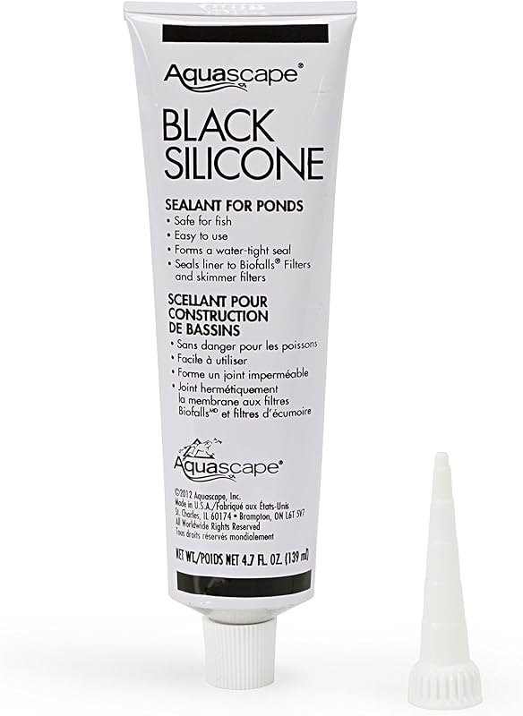 Aquascape Black Silicone Sealant — best-pond-leak-sealer for pond leak sealer compact small