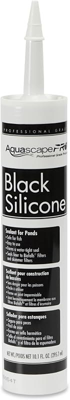 Aquascape Black Silicone Sealant — pond-leak-sealer-replacement for pond leak sealer compact small