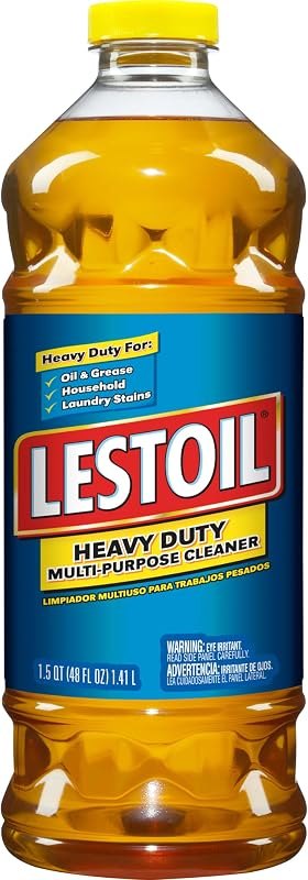 Lestoil Heavy Duty Multi-Purpose Cleaner, Amber, 48 Fl Oz, Pack of 1 — grease stain laundry for stain remover stick