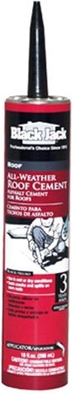 Gardner-Gibson 2172 10-Ounce Wet Patch Roof Cement Cartridge — wet dry roof patch for roof leak tape under 30 budget