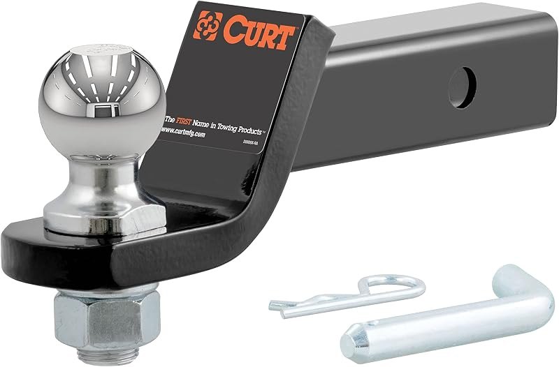 CURT 45036 Loaded Ball Mount, 7,500 lb, 2" Drop — trailer-hitch-heavy-duty for trailer hitch