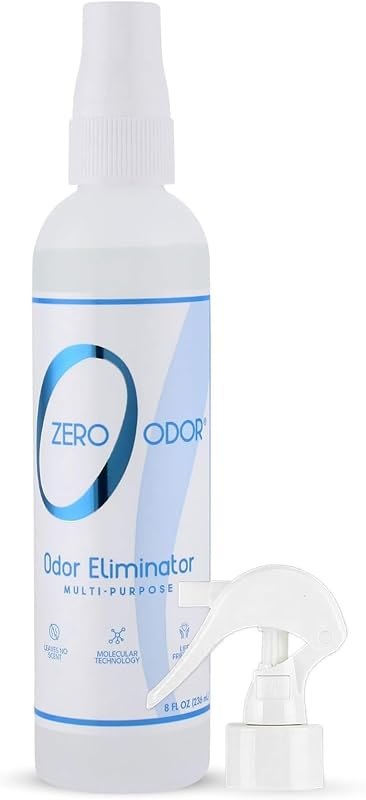 Zero Odor Multi-Purpose Odor Eliminator, Car & Room Air Freshener, 8 oz — best odor eliminator spray for odor