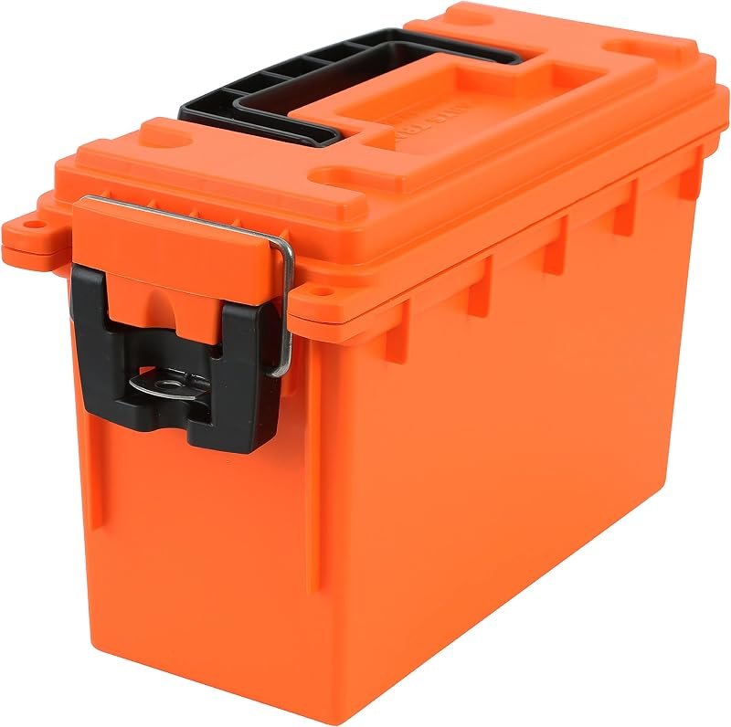 Sheffield 12680 Marine Storage Box, Dry Box Made in USA, Water Resistant Container for Boat and Dock Gear, Small Parts
