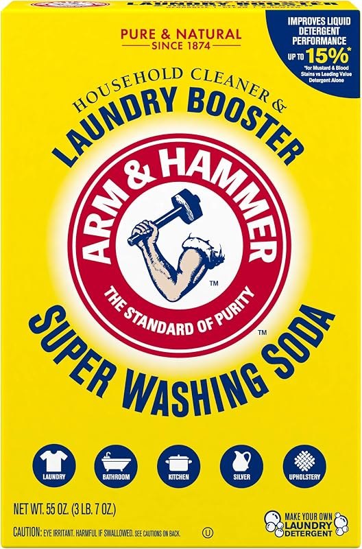 Church & Dwight Co 03020 Arm & Hammer Super Washing Soda — laundry stripping soak for laundry stripping soak under 30