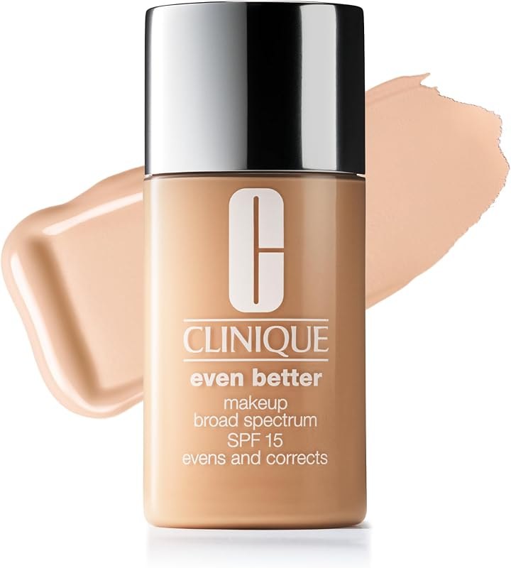 Clinique Even Better Makeup Liquid Foundation SPF 15 With Vitamin C For Dry + Oily Combination Skin Types — best