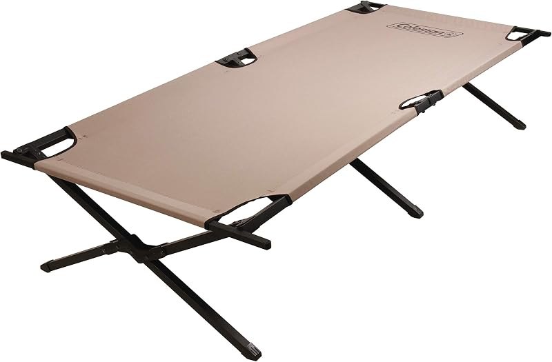Coleman Trailhead II Large Folding Cot with Easy Setup & Takedown, Supports Adults up to 6ft 2in or 300lbs, Great for