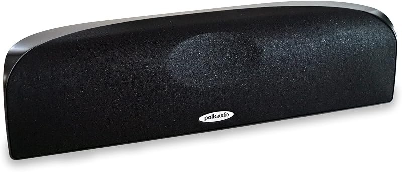 Polk Audio Blackstone TL1 Center Channel Speaker, Hi-Gloss Finish — center for best soundbar best rated