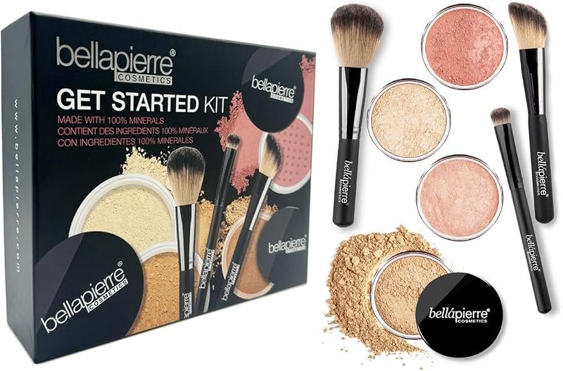 bellapierre Get Started Kit — non comedogenic foundation kit for non comedogenic foundation