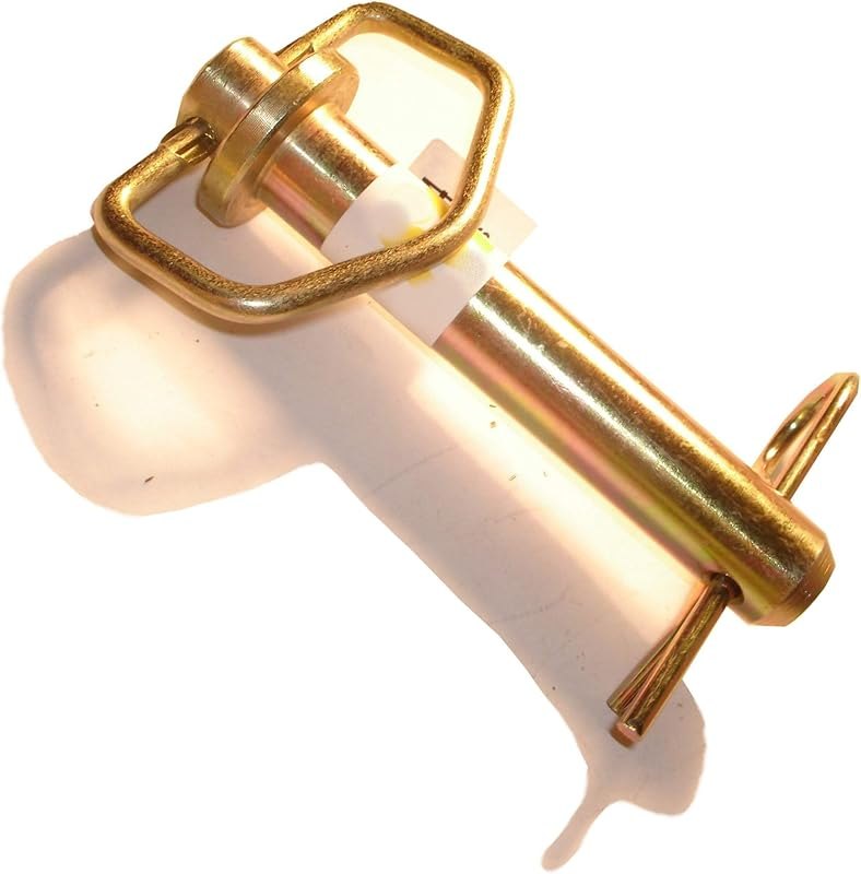 Hard to Find Fastener Swivel Handle Hitch Pin, Heavy Duty Heat Treated Corrosion Resistant Safety Hardware for