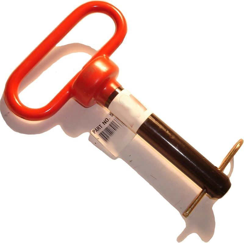 Hard-to-Find Fastener Hardened Grade 5 Hitch Pins, Durable Heavy Duty Heat-Treated Hitch Pins for Trailers & Tractors