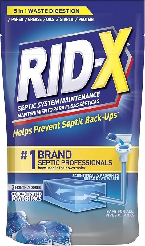Rid-X Septic Tank Treatment, 3.2 Ounce