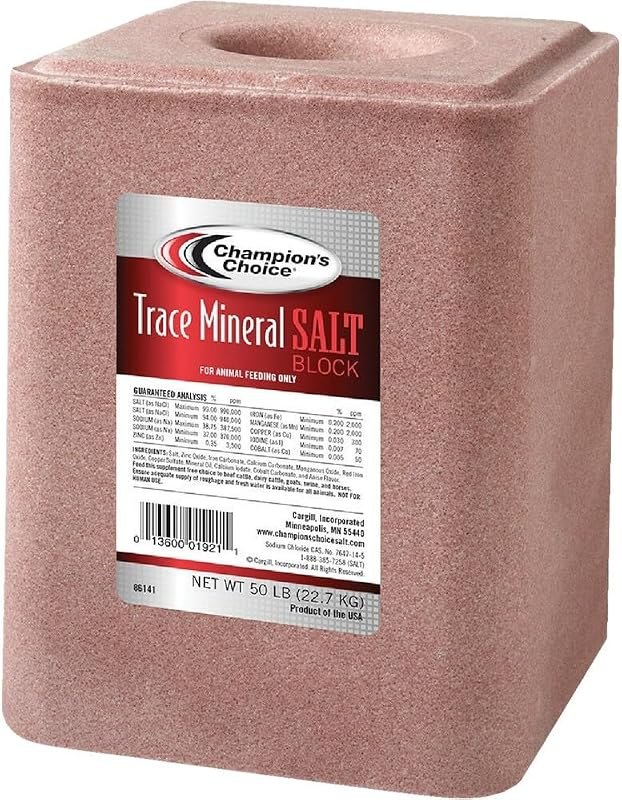Goat mineral that is not just a salt lick