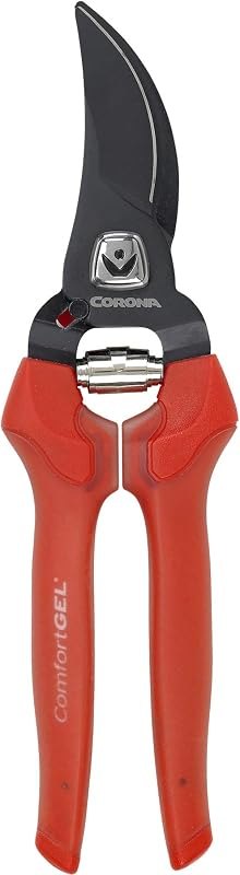 Corona BP 3214D ComfortGEL Bypass Hand Pruner, 3/4-inch cut , Red — bypass pruners no leak for bypass pruners