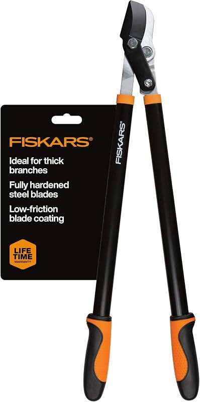 Fiskars 28" Power-Lever Garden Bypass Loppers, 1.75" Cut Capacity — loppers for bypass pruners