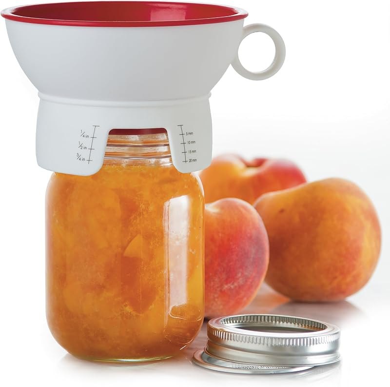 PrepWorks Canning Funnel for Easy, Mess-Free Canning and Pouring into Jars — Lids, funnels, and canner racks. no for