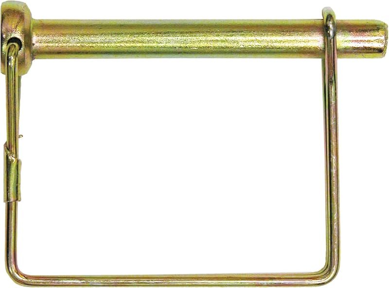 Buyers Products 66070, 1/4 Inch Snapper Pin 3-1/2 in Usable Length Yellow Zinc Plated Steel Quick Fastener for Truck