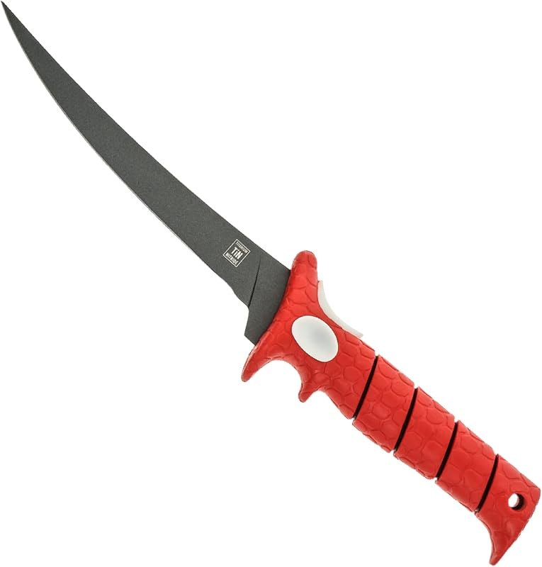 Bubba 7 Inch Tapered Flex Fillet Fishing Knife — filet knife no leak for filet knife durable heavy duty