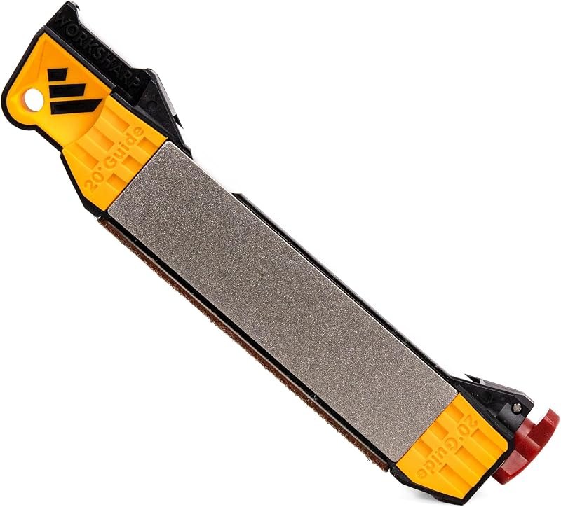 Work Sharp Guided Field Sharpener, Compact Travel Knife Sharpener Tool — honing for best chef knife travel compact