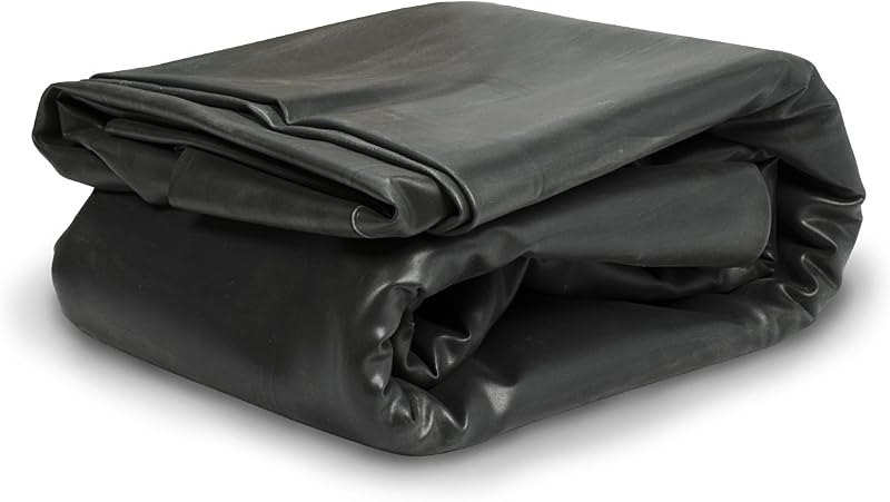 Aquascape 45 Mil EPDM Pond Liner 8 ft x 10 ft, Heavy-Duty Fish-Safe Liner for Ponds, Waterfalls, Fountains, and Water
