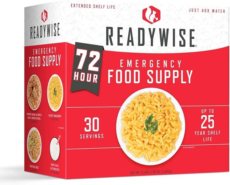 READYWISE Emergency Food Supply Meals 72 Hour Survival Kit, 30 Servings — Best Products for your homestead and for