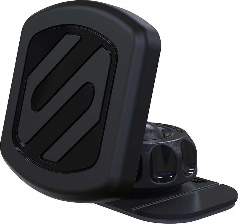 Scosche MAGDMB MagicMount Magnetic Phone Mount for Car, Dashboard Cell Phone Holder with 360° Adjustable Magnet Head