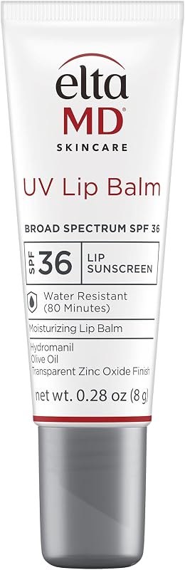 EltaMD UV Lip Balm Sunscreen, Transparent Zinc Oxide, SPF 30 — spf lip balm for lanolin lip balm
