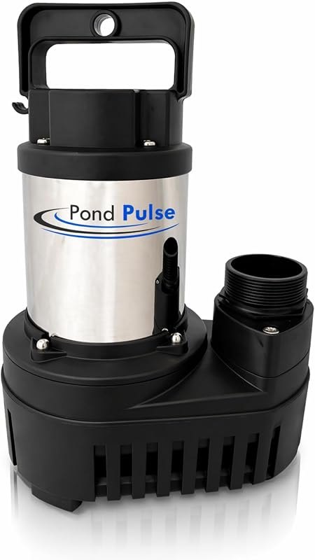 Pond Pulse Submersible Pond Pump, 5,500 GPH, 30 ft Cord