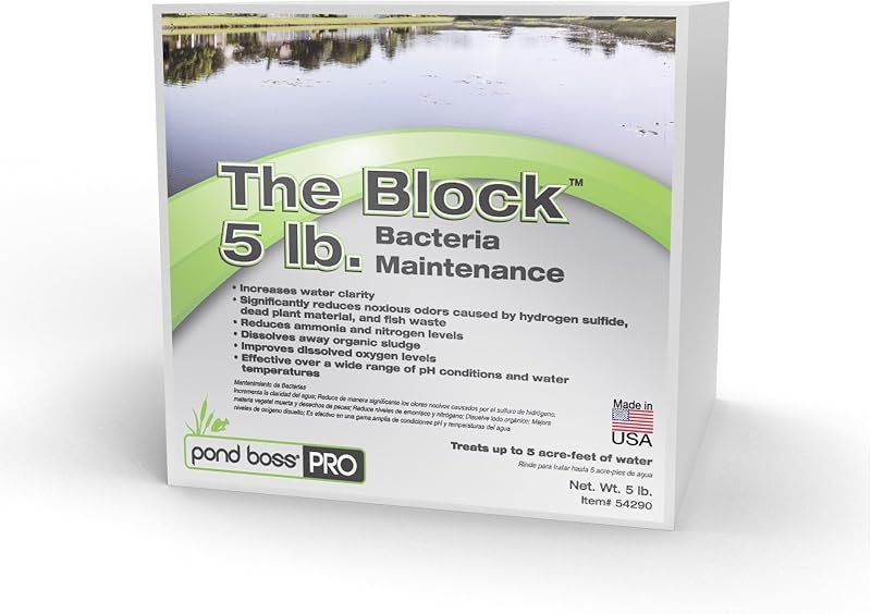 pond boss® PRO The Block™ — sludge remover pond for pond beneficial bacteria