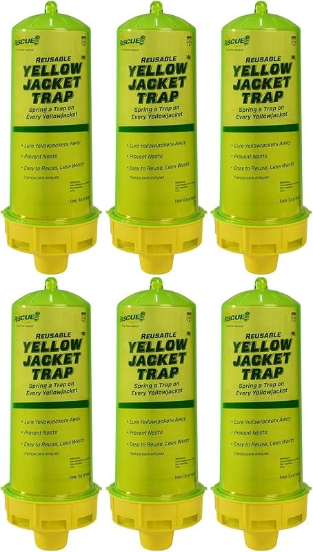 RESCUE! Reusable Yellowjacket Trap — yellow jacket trap heavy duty for yellow jacket trap