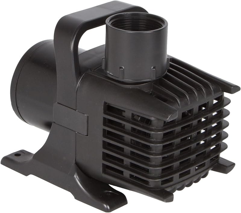 Atlantic Water Gardens TT3000 Energy Efficient Pond & Waterfall Pump, TidalWave3 AsynchronousPump 3000 GPH, Black —