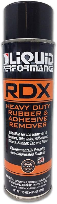 Racing RDX Rubber and Adhesive Remover - 15 oz - Removes Grease, Oil, Ink, Dried Glue, and Residue - Non-Toxic Formula