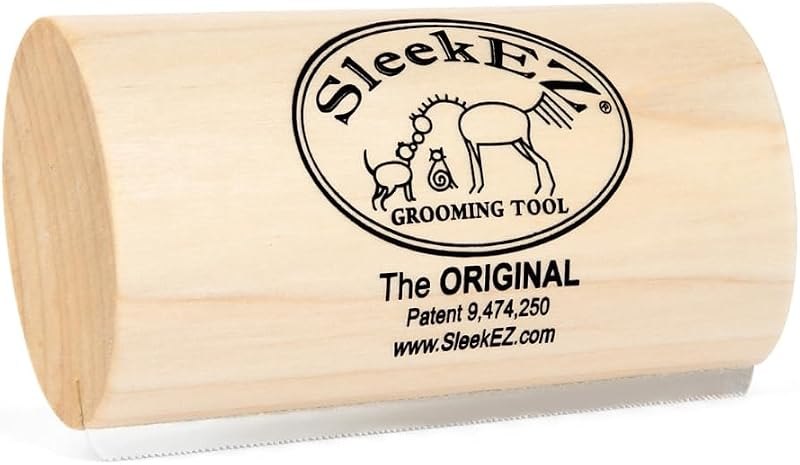 SleekEZ Dog Brush for Shedding — deshed for best dog accessories