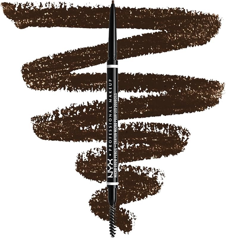 NYX PROFESSIONAL MAKEUP Micro Brow Pencil, Precise Eyebrow Pencil - Espresso — brow pencil for clear brow gel
