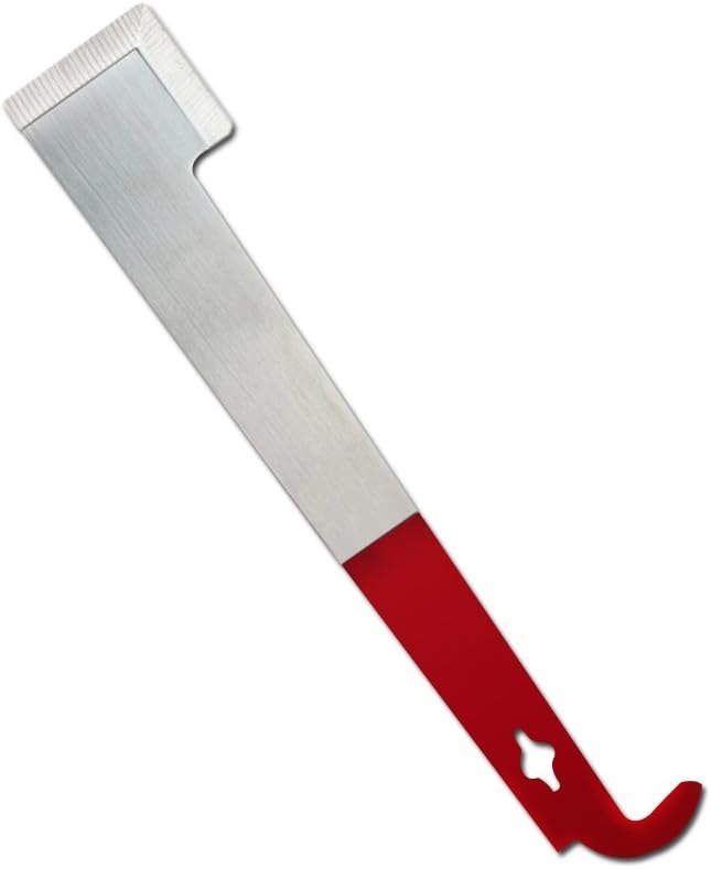 KINGLAKE Steel J Hook Bee Hive Tool Frame Lifter and Scraper,Beekeeping Equipment, 10-1/2-Inch — hive tool replacement