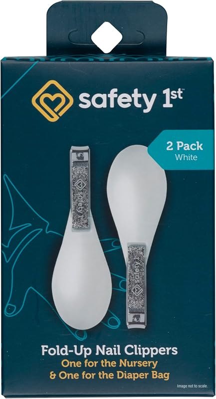 Safety 1st Fold-Up Nail Clippers - 2pk — nail for best baby monitor travel compact