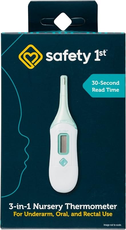 Safety 1st 3-in-1 Nursery Thermometer, Analog — thermometer for best baby monitor