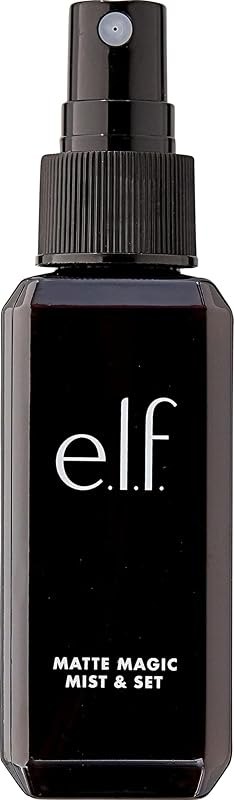 e.l.f. Matte Magic Mist & Set Makeup Setting Spray, Matte Finish & Oil Control for Lightweight Long-Lasting Wear