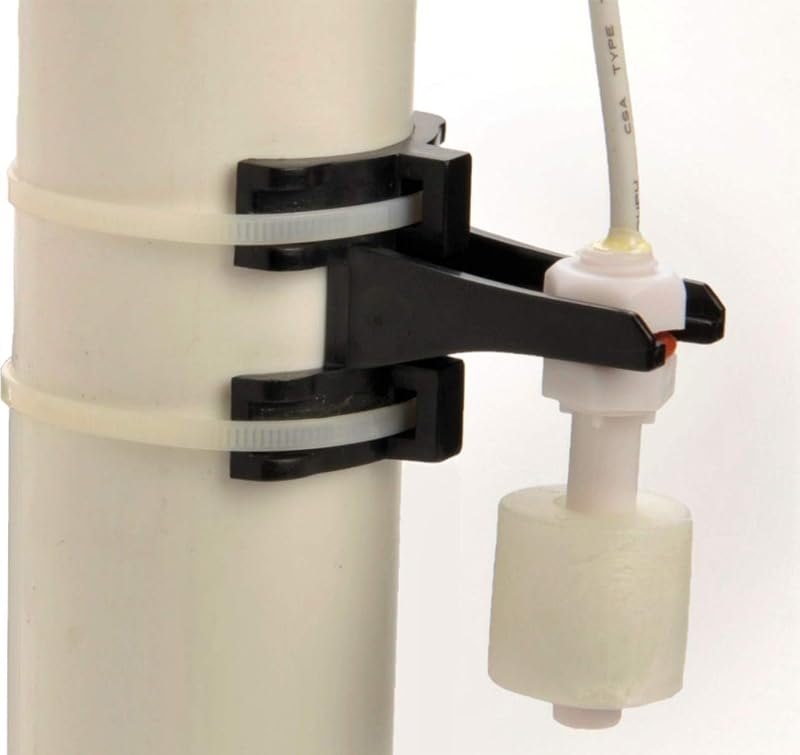 15 Feet Water Level Float Switch with Mounting Bracket — sump pump backup kit for sump pump backup under 30 budget