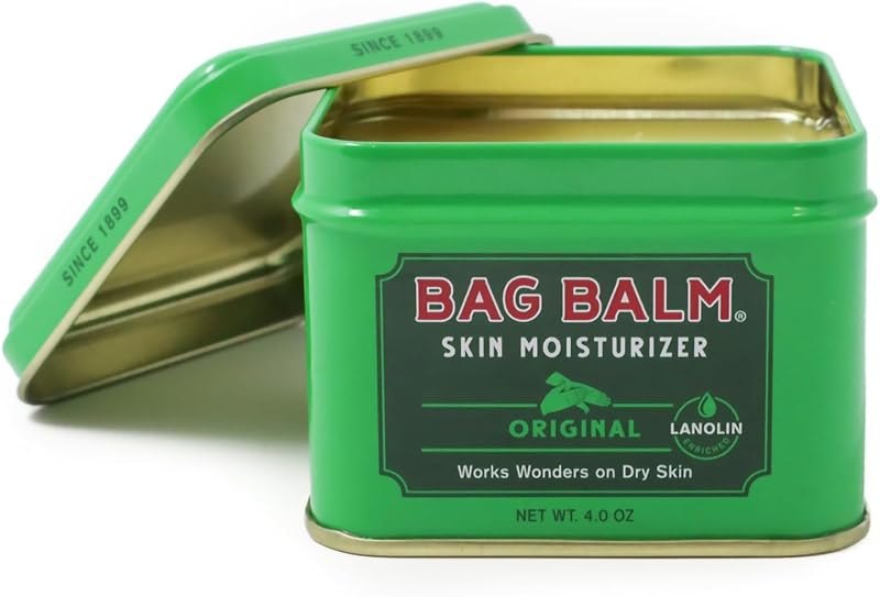 Bag Balm Vermont's Original Skin Moisturizer - Full Body Hydrating Skin Care: Dry Hands, Lips, Face, Feet & More -