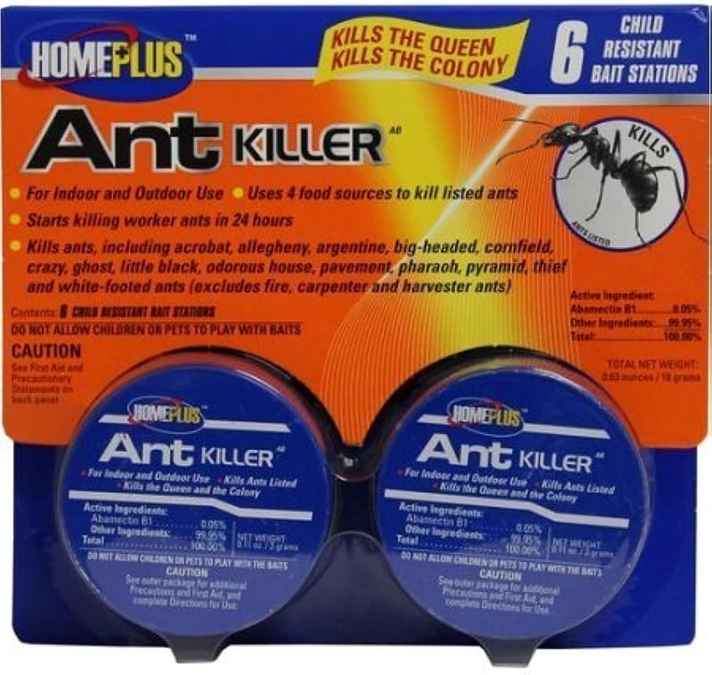 Pic HomePlus Ant Killer 6-Pack — ant bait stations pack for ant bait stations under 30 budget
