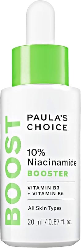 Paula's Choice BOOST 10% Niacinamide Face Serum Booster, 0.67 Fl Oz — niacinamide serum no leak for niacinamide serum