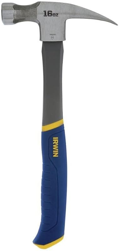 IRWIN Hammer, Fiberglass, General Purpose, Claw, 16 oz. (1954889) — hammer for best home tool kit best rated