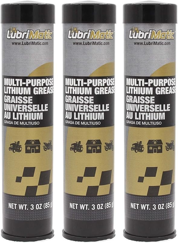 LubriMatic 11312 Multi-Purpose Grease - 3 Pack of 3 oz. Cartidges — grease-cartridges for grease gun no subscription