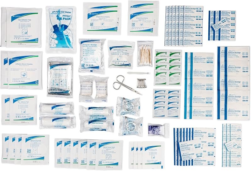 First aid refills that match the empty slots
