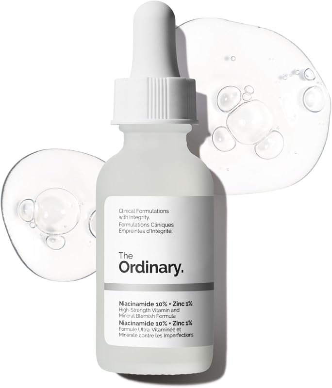 The Ordinary Niacinamide 10% + Zinc 1%, Smoothing Serum for Blemish-Prone Skin — niacinamide serum for niacinamide serum