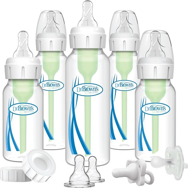 Dr. Brown's Anti-Colic Options+ Narrow Bottle Gift Set, 0m+ — Monitors, bottles, and kid gear with for monitors