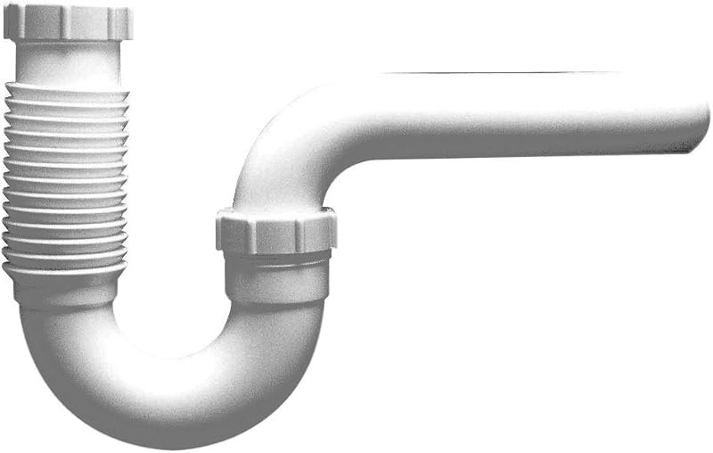 PF WaterWorks FlexTRAP Expandable and Flexible P-Trap - Universal (1-1/2-Inch or 1-1/4-Inch x 1-1/2-Inch); PF0704 — p